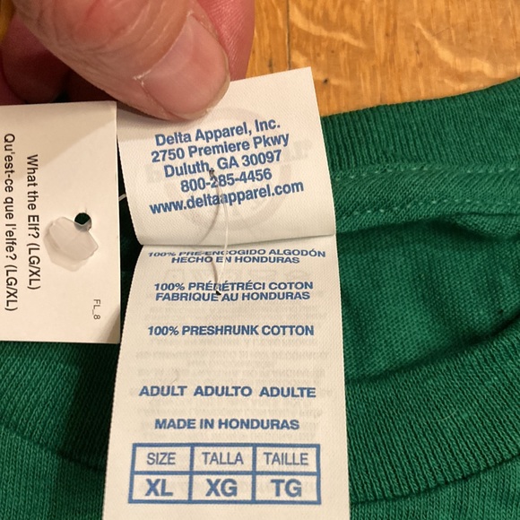 Men’s What the Elf Short Sleeve Christmas Shirt. Size XL. NWT - Picture 5 of 5